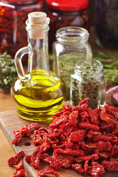 Rodajas de tomate seco — Foto de Stock