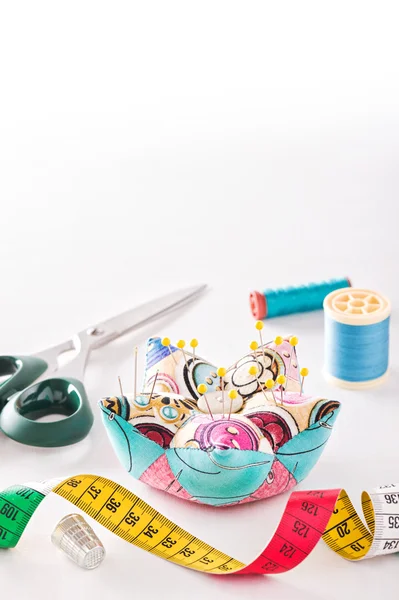 Accessori per cucire — Foto Stock
