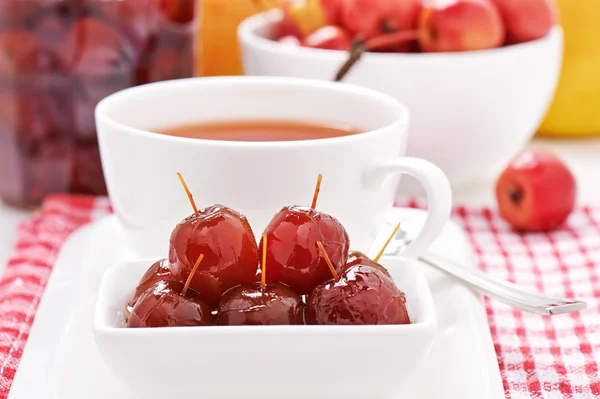 Marmelade aus Wildäpfeln — Stockfoto