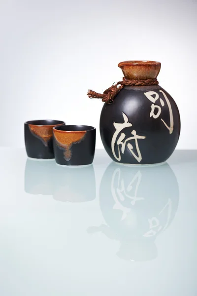 Japanese Sake set — Stock Photo, Image