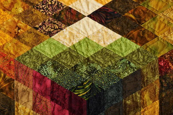 Деталь одеяла из бриллиантовых осколков — стоковое фото