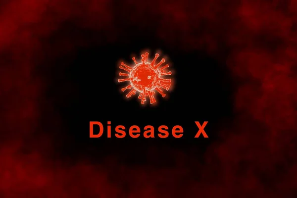 Disease Red Virus Model — Stock Photo, Image