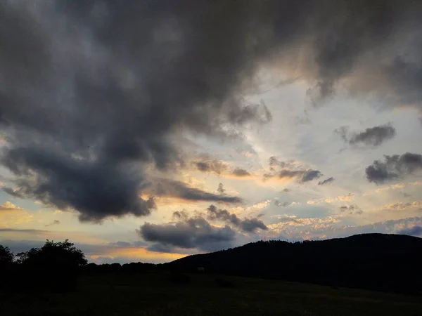 Krásná Krajina Hor Přírodní Krajina — Stock fotografie