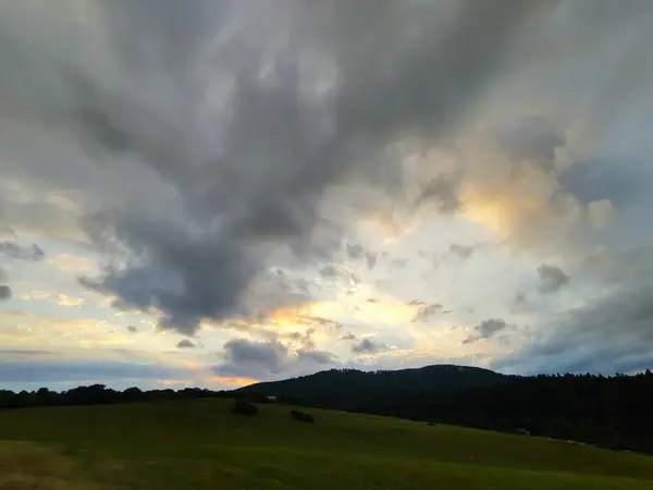 Bela Paisagem Montanhas Paisagem Natureza — Fotografia de Stock