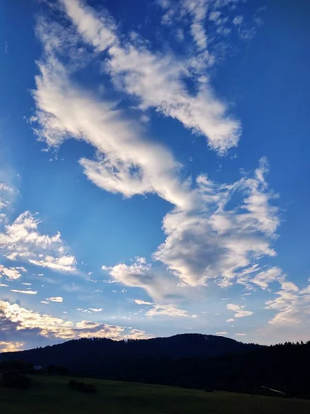 Bela Paisagem Das Montanhas Fundo Natureza — Fotografia de Stock