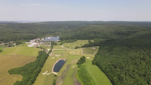 Edem resort medyczne spa lotnicze strzał — Wideo stockowe