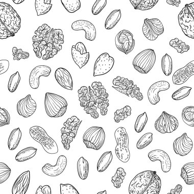 fındık karışımı ile Seamless Modeli