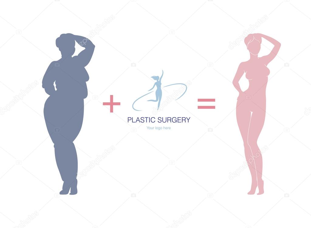 after plastic surgery, poster design concept for plastic surgery clinic - S...