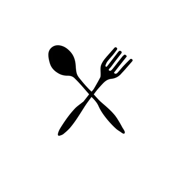 Crossed Cutlery icon — Stock Vector