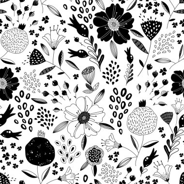 Kusursuz çiçek deseni