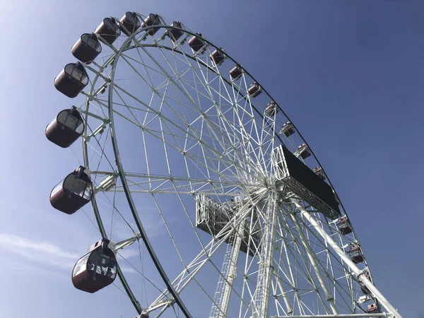 Een Groot Wiel Zomer Indonesië — Stockfoto