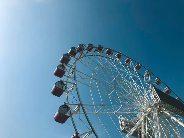 Een Groot Wiel Zomer Indonesië — Stockfoto