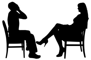 insanların Vector silhouettes.
