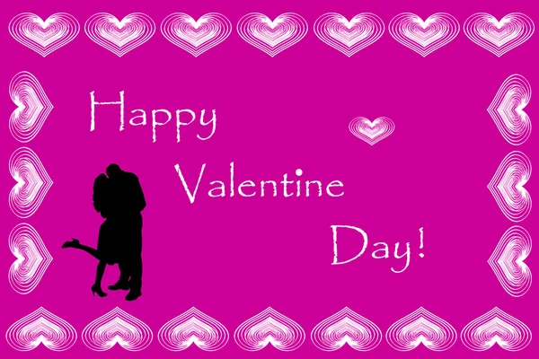 Happy Valentine Day. — Stock Vector