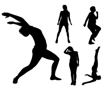 Farklı spor kadınlarda.