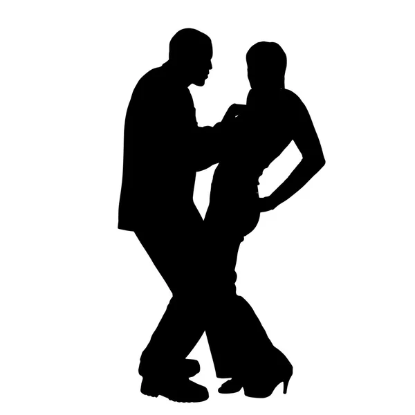 Couple dancing — Stock Vector