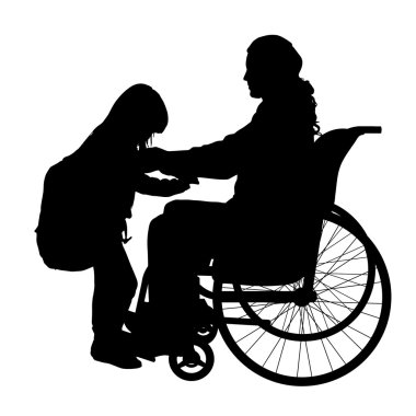 Ailenin vektör siluetleri