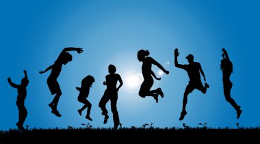 Kırsal kesimde insanlar.