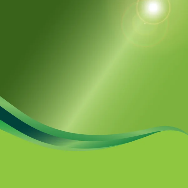 Groene achtergrondkleur — Stockvector