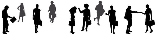 People with a business theme.