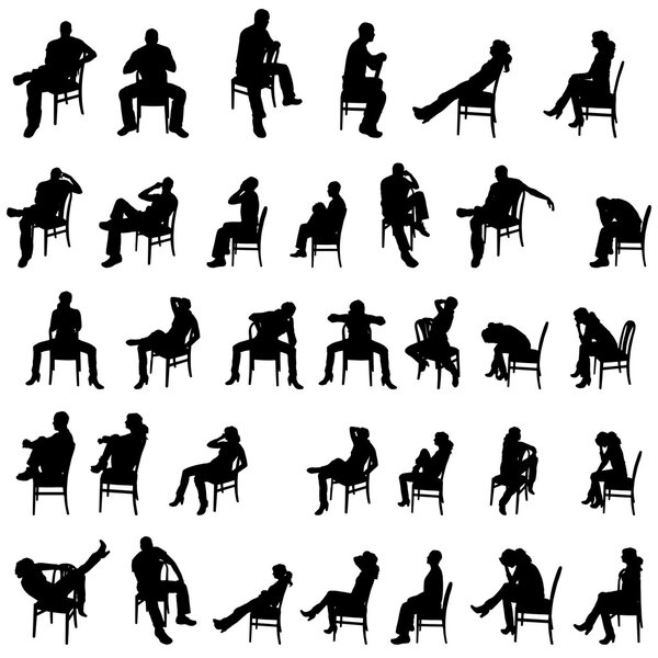 People who sit