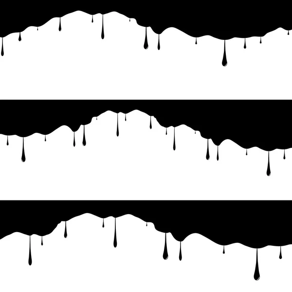 Goccia di tipi diversi — Vettoriale Stock