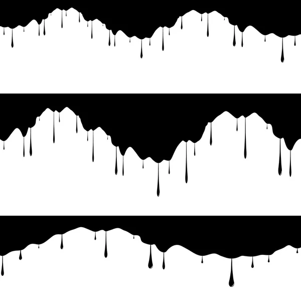 Goccia di tipi diversi — Vettoriale Stock