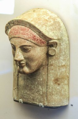 Yunanistan / Rodos 06 / 22 / 2014 Arkeoloji müzesinin tüm sergileri Rodos adasındaki bilim insanları tarafından keşfedildi    