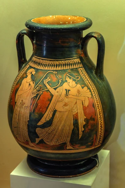 Grecia Rodas 2014 Todas Las Exposiciones Del Museo Arqueológico Fueron — Foto de Stock