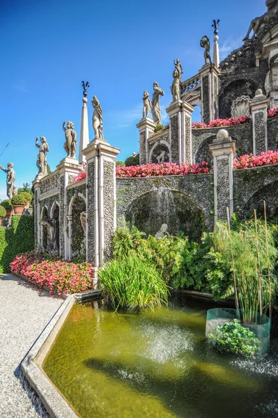 Noble Famille Borromini Qui Possédait Tout Lac Lago Maggiore Construit — Photo