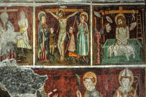 Italia Isla San Giulio 2014 Mayoría Los Frescos Supervivientes Son — Foto de Stock