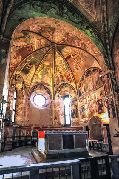 Italia Castiglione 2014 Battistero Della Vecchia Chiesa Dipinto Nel 1435 — Foto Stock