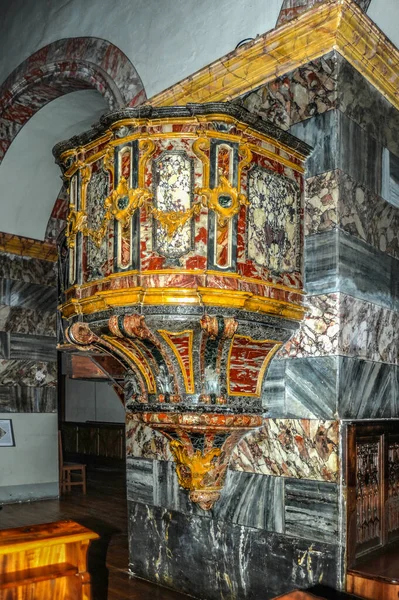 Die Klosterkirche Von Sant Orso Wurde Jahrhundert Der Stelle Einer — Stockfoto