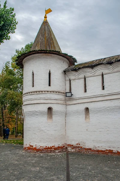 세기에야자 상류에 수도원 설립되었고 최초의 수도원장 안드로 코프의 이름을 우상화 — 스톡 사진