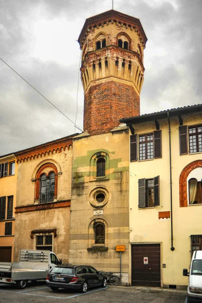 Located Turin Milan City Vercelli Acquired Significant Monuments Architecture Art — Stock Photo, Image