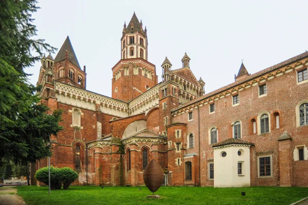 Basilica Andrew Beautiful Monument Early Italian Gothic Retaining Features Romanesque — Zdjęcie stockowe