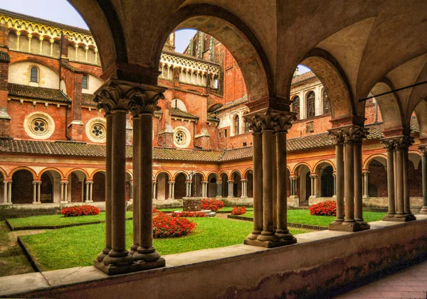 Basilica Andrew Beautiful Monument Early Italian Gothic Retaining Features Romanesque — Zdjęcie stockowe