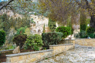 In the Troodos Mountains, in 1170, the monk Neophyte founded a monastery in the cave of Enclistra. After centuries of ruin and abandonment, the monastery was rebuilt and became a holy place in Cyprus   