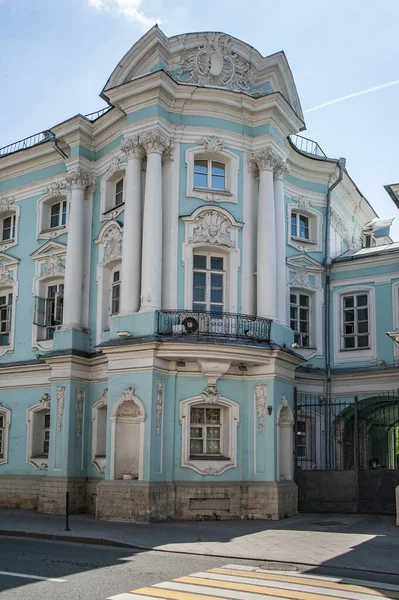 Edifício Único Palácio Apraksin Trubetskoy Monumento Era Barroca Para Sempre — Fotografia de Stock