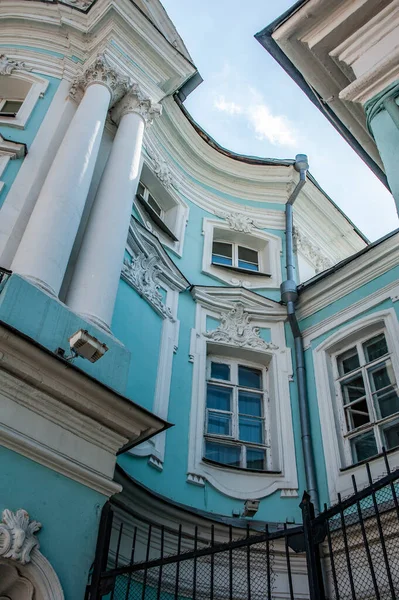 Edifício Único Palácio Apraksin Trubetskoy Monumento Era Barroca Para Sempre — Fotografia de Stock