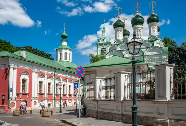 Chernihiv Lane Que Preservou Conjunto Autêntico Igrejas Propriedades Cidade Dos — Fotografia de Stock