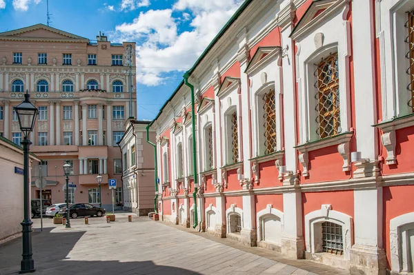 Chernihiv Lane Which Has Preserved Authentic Ensemble Churches City Estates — Stock Photo, Image