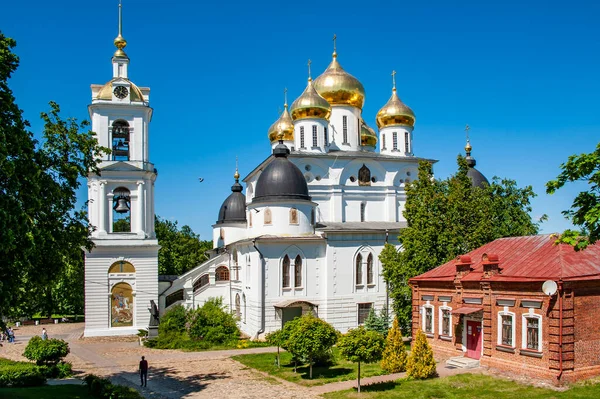 Miasto Dmitrow Jest Tym Samym Wieku Moskwa Jego Cytadela Kreml — Zdjęcie stockowe