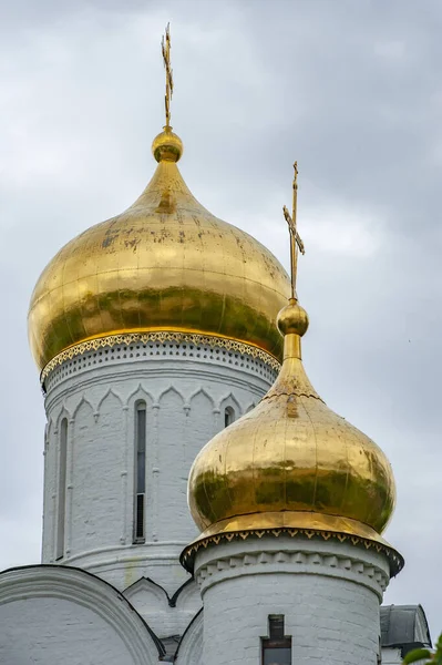 Ансамбль Борисоглебского Монастыря Дмитрове Известный 1472 Года Является Уникальным Памятником — стоковое фото