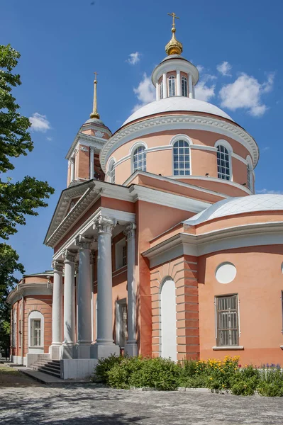 Première Église Sur Site Est Apparue Xviie Siècle Église Trinité — Photo