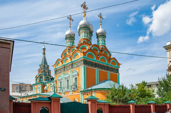 Igreja Gregório Neokessaria Foi Construída Estilo Moscou Arquitetura Russa Antiga — Fotografia de Stock