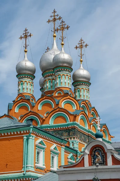 Igreja Gregório Neokessaria Foi Construída Estilo Moscou Arquitetura Russa Antiga — Fotografia de Stock