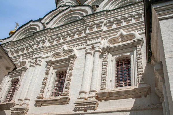 Εξαιρετικό Αποτέλεσμα Της Ανάπτυξης Της Μεσαιωνικής Αρχιτεκτονικής Στη Μόσχα Ήταν — Φωτογραφία Αρχείου