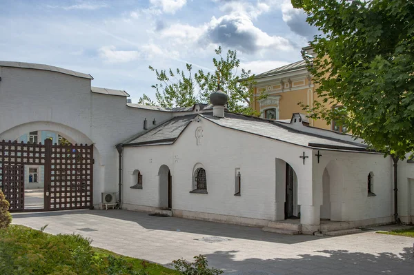 Intercession Church Womens Abodes Mercy 러시아 건축의 예술적 아르누보 양식의 — 스톡 사진