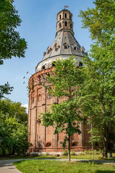 Het Simonov Klooster Van 14E Eeuw Dat Hoofdstad Vanuit Het — Stockfoto